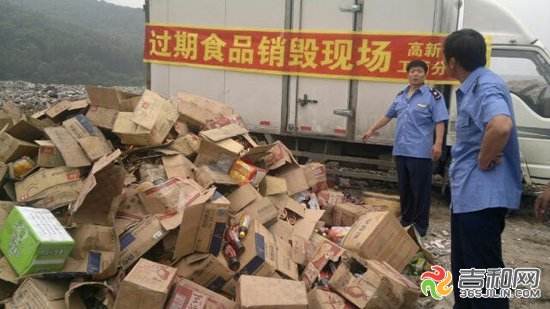 過期食品銷毀